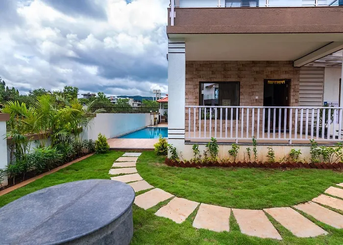 Saffronstays Aster, Plunge Pool Villa With Garden, Lonavala